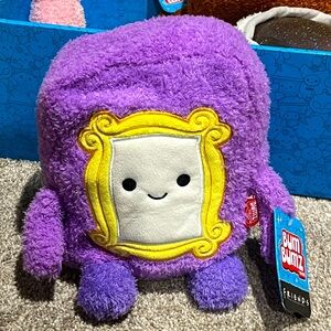 📺 F.R.I.E.N.D.S X Bum Bumz Purple Peephole 🚪 Kellytoy Collectible Plush 8” BNWT